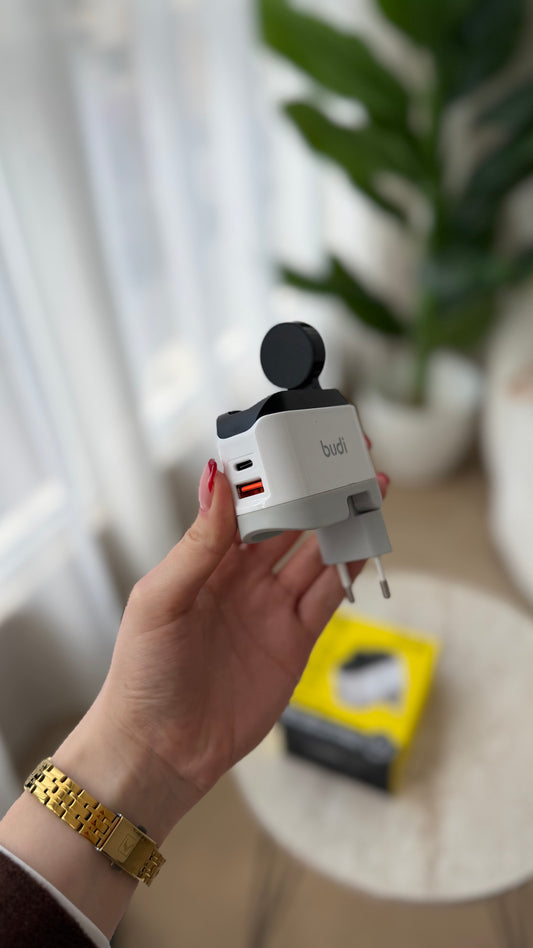 Budi 20W USB-C PD+QC 3.0 with wireless charger