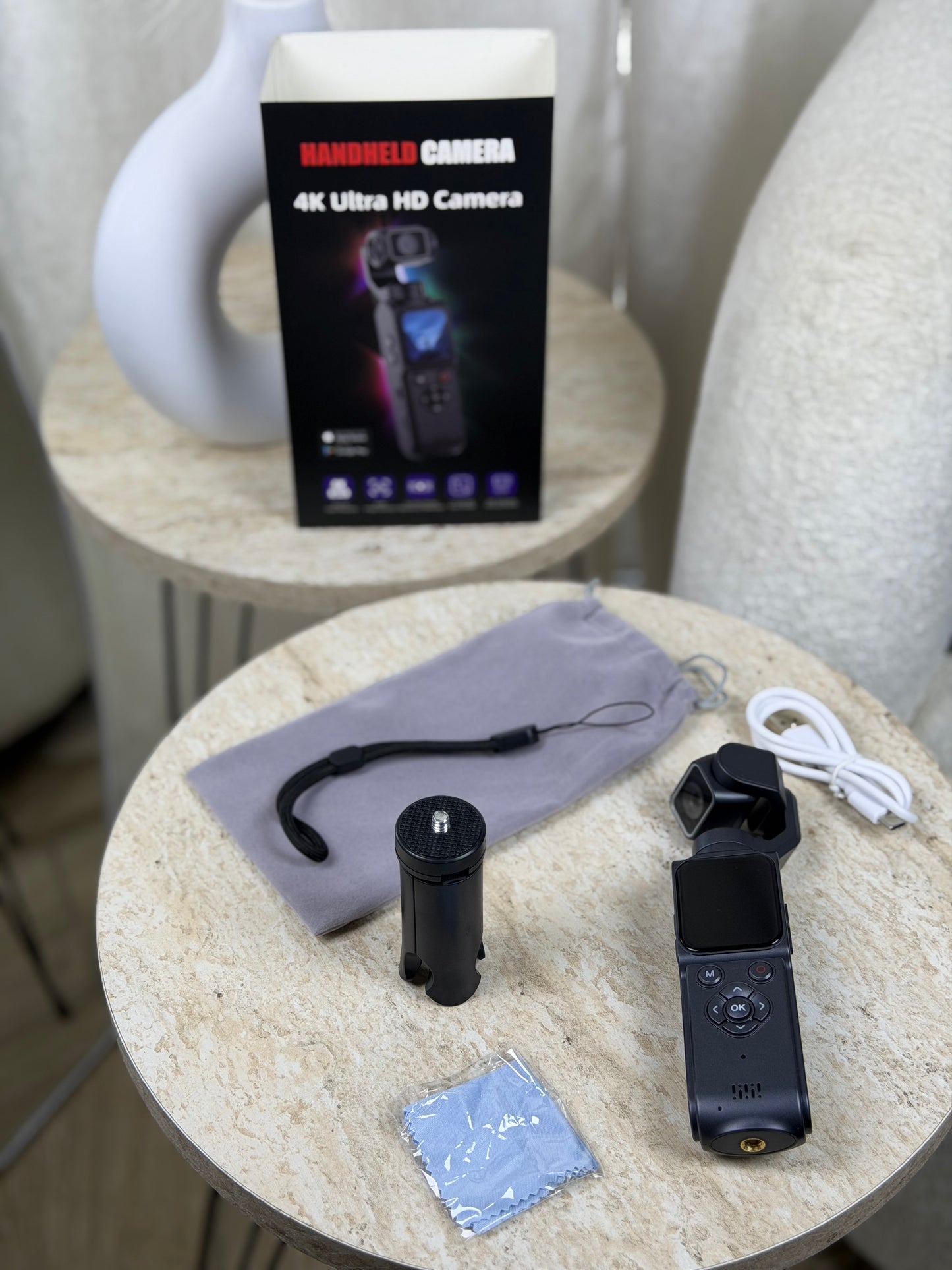 Handheld camera 4k ultra hd camera