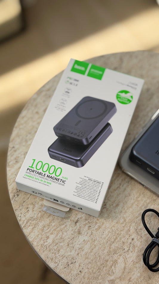 10,000mAh Magnetic Wireless Power Bank hoco Brand