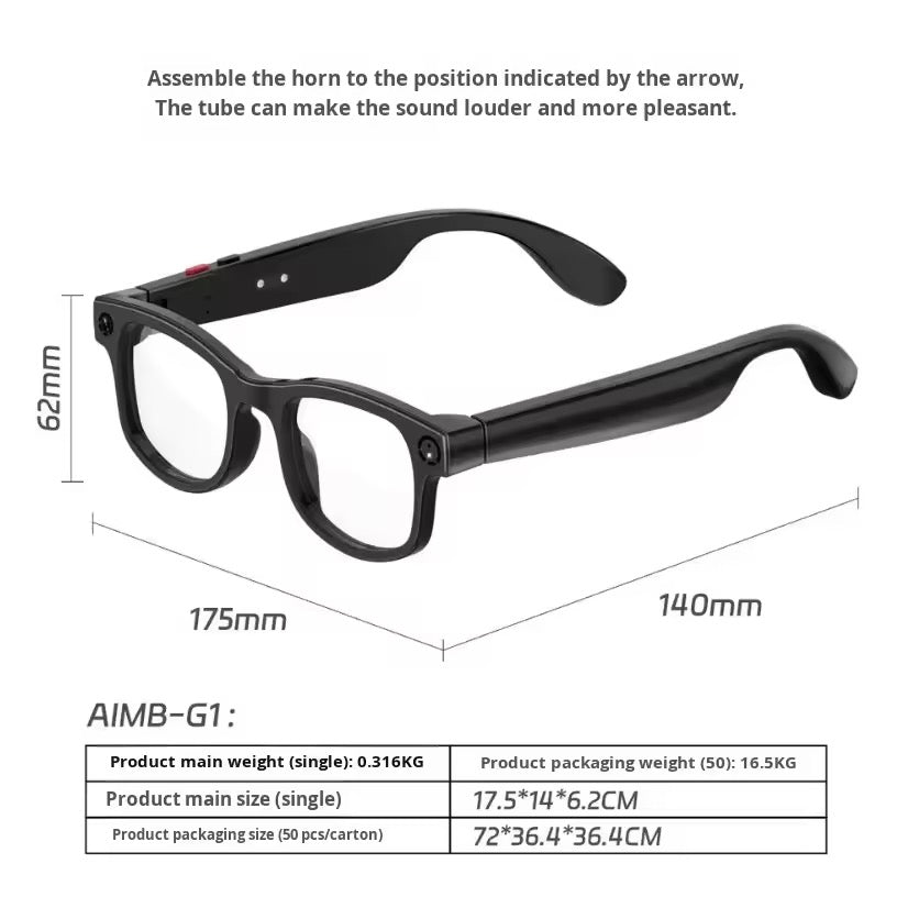 G1 Smart Glasses with Camera β The Future of Smart Vision π