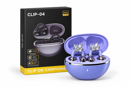 Clip-04 Airpods with Earrings