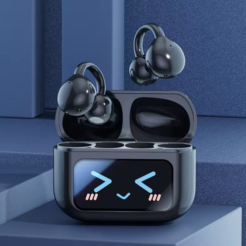M100 Full color touchscreen TWS Earphones with LED JL noise cancellation lossless quality free sports headphone clips