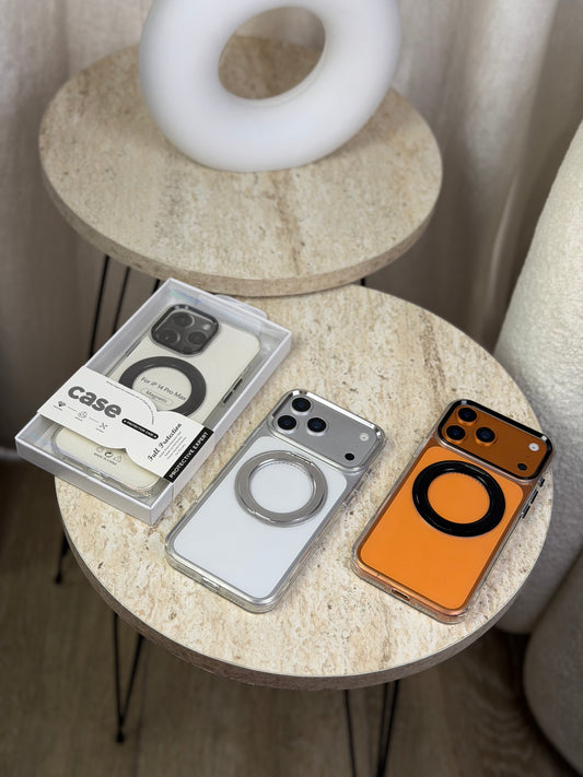 Phone case with ring