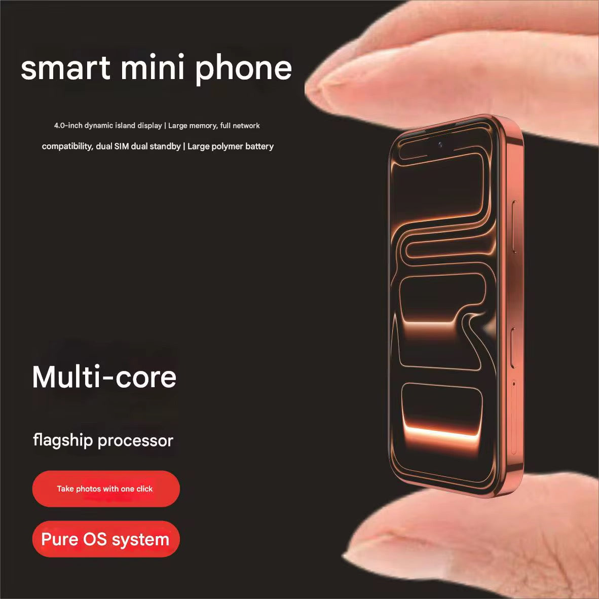 Mini iPhone 17 Pro Max – 512 GB / 12 GB RAM