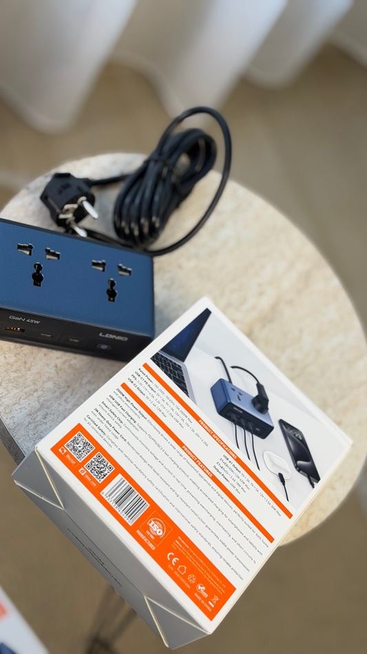 GaN Desktop Power Strip – 2500W