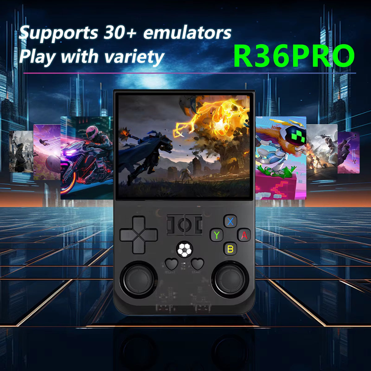 R36S Handheld Game Console