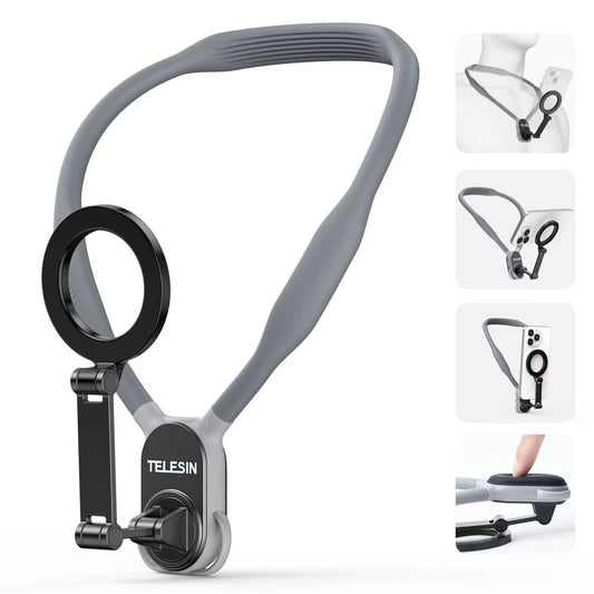 Neck-Mounted Phone & action camera Holder