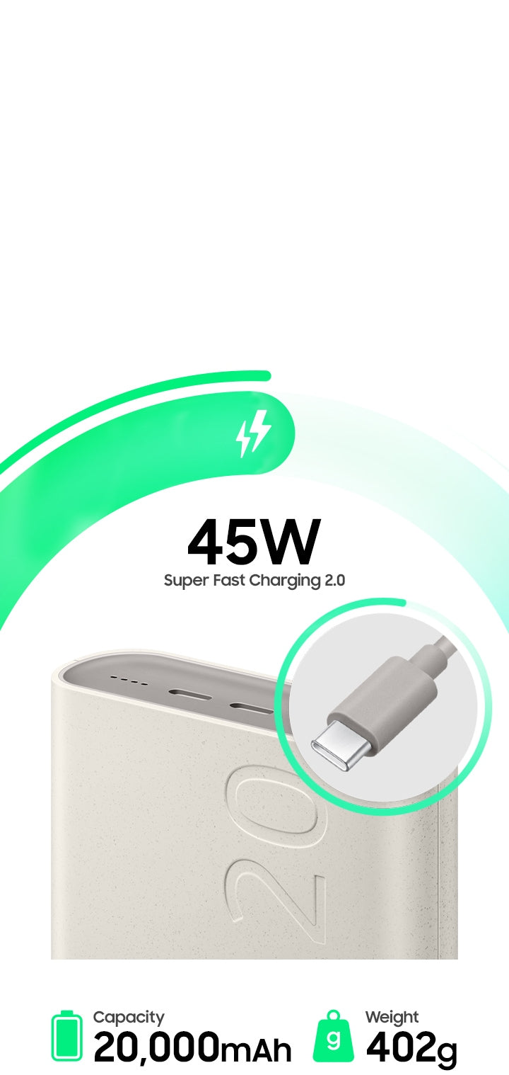 Samsung Power Bank 10,000 & 20,000 mAh - super Fast Charger