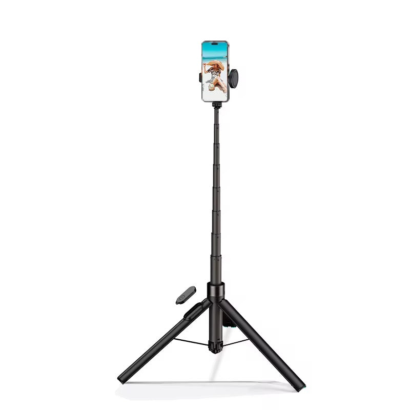 Integrated selfie stick