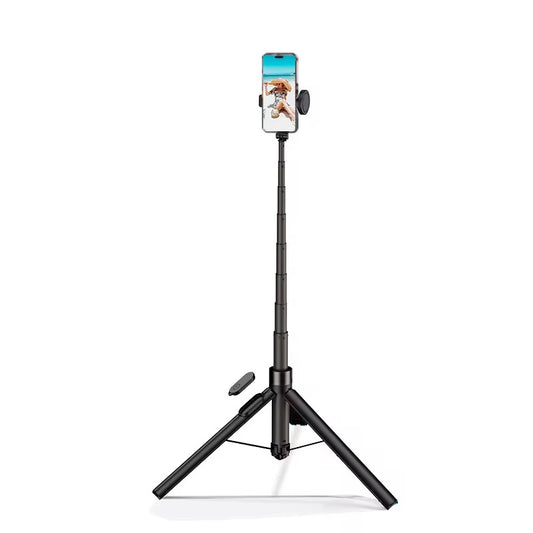 Integrated selfie stick