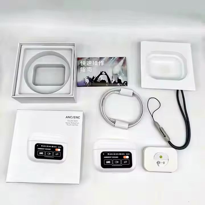 AirPods 4 with display