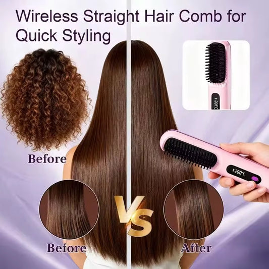 Charging Straight hair Comb