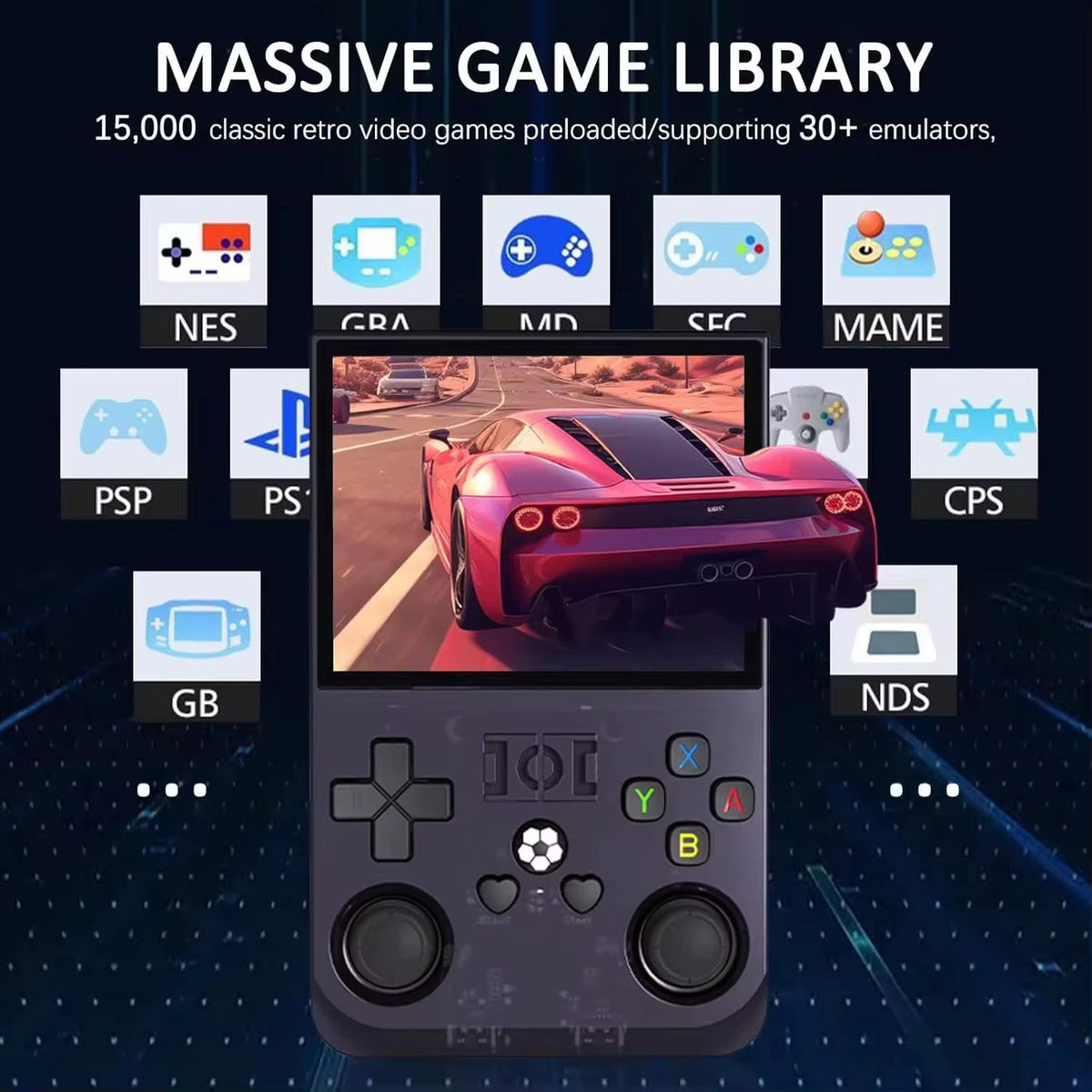 R36S Handheld Game Console