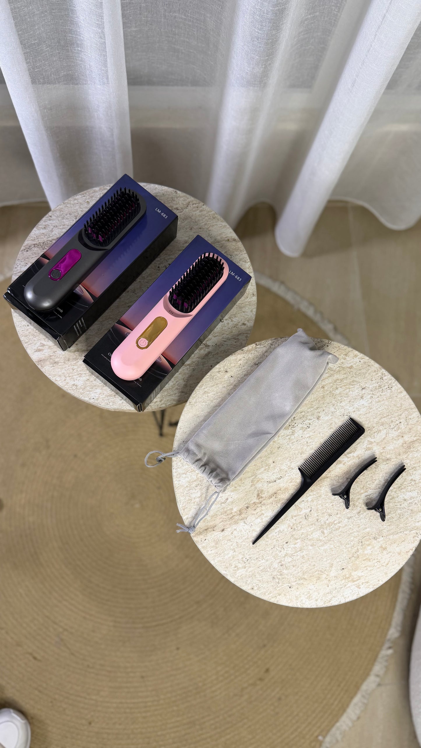 Charging Straight hair Comb