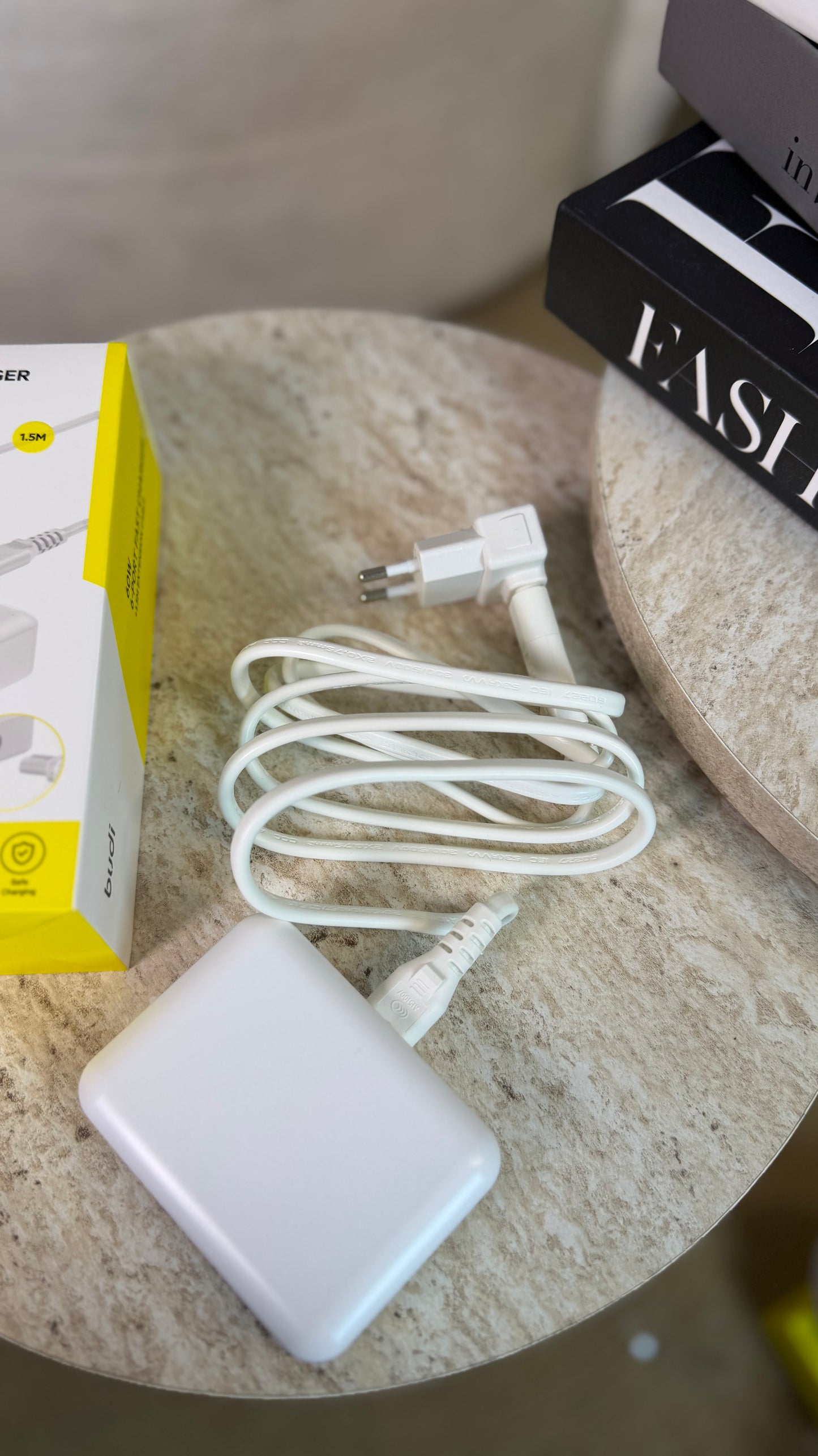 60W 6-port Fast charger +1.5M extension cable