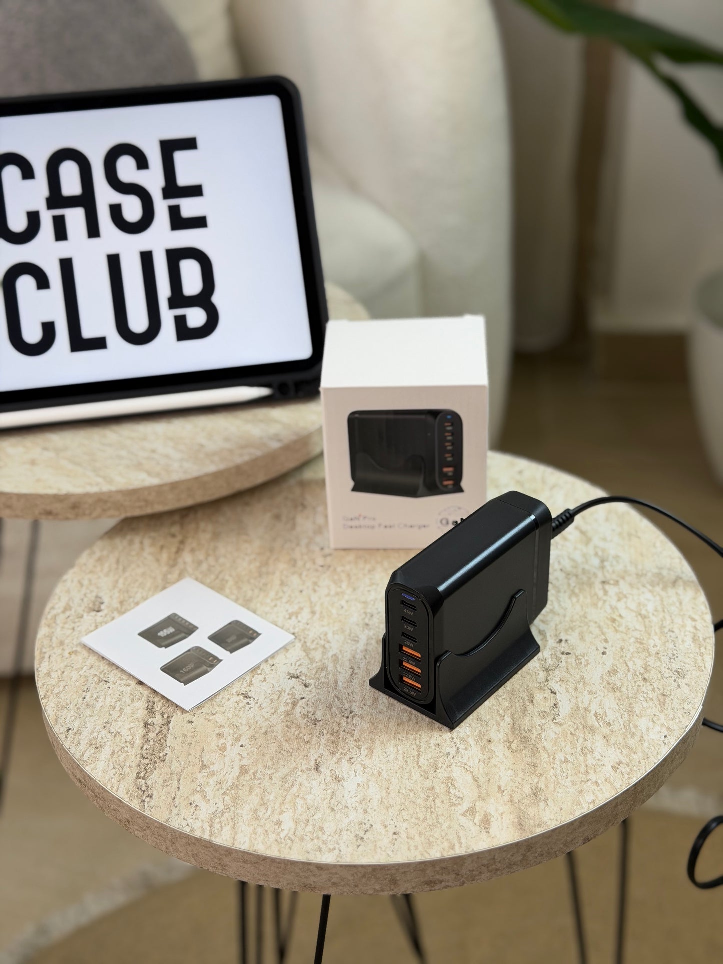 GaN pro desktop fast charger