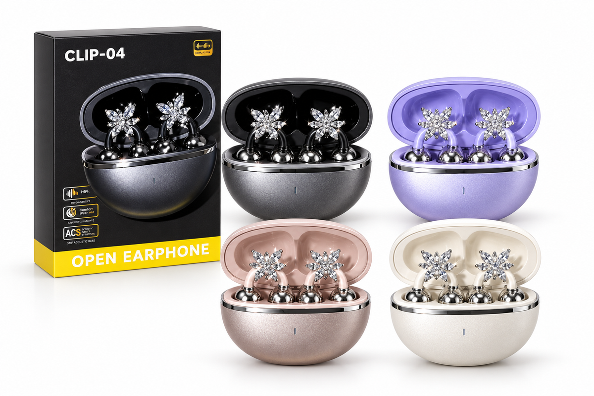 Clip-04 Airpods with Earrings