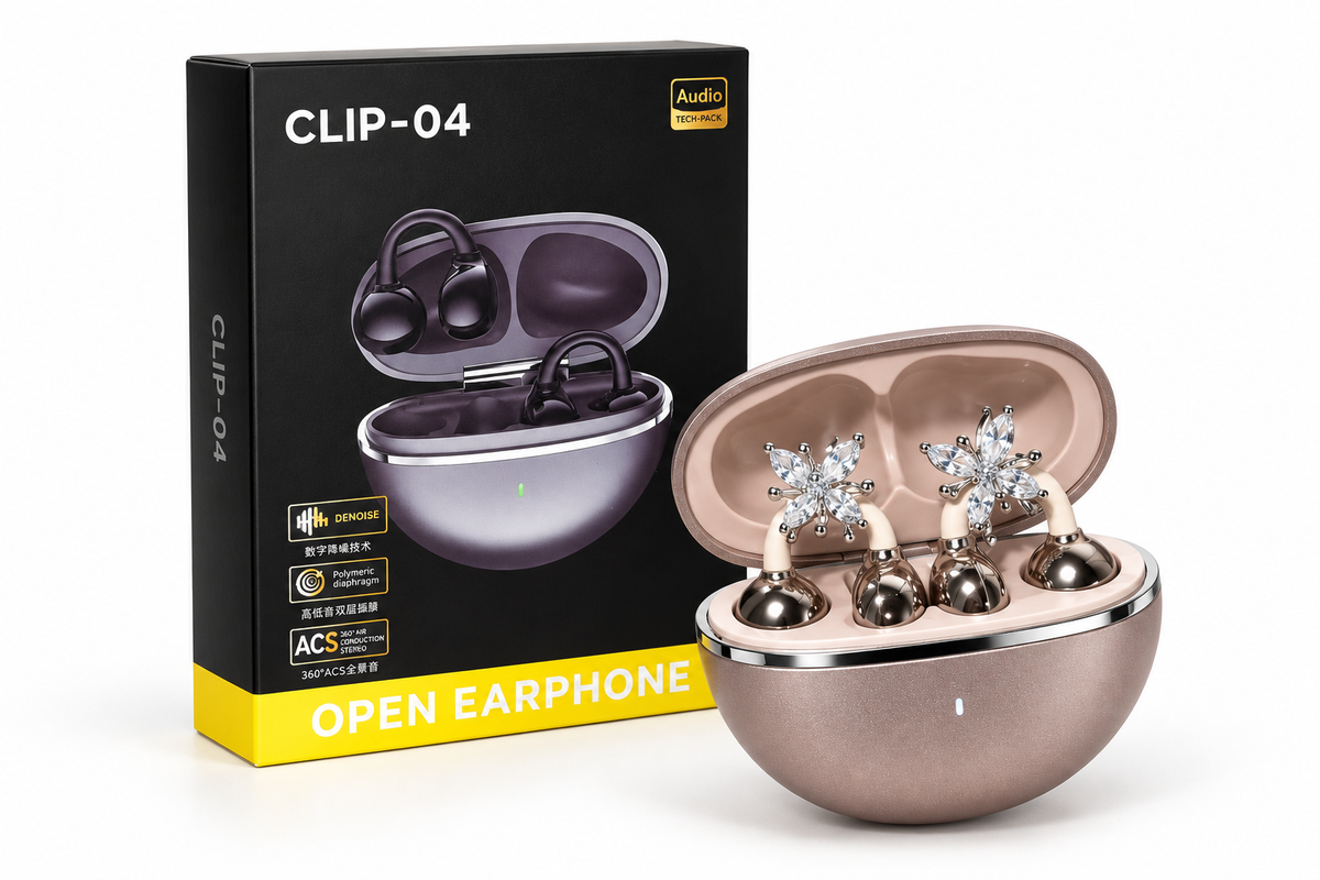 Clip-04 Airpods with Earrings