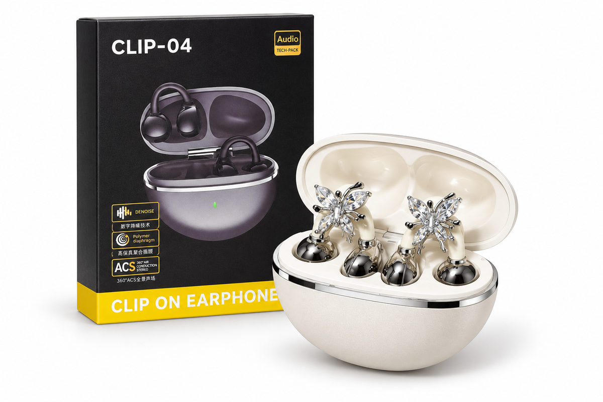 Clip-04 Airpods with Earrings