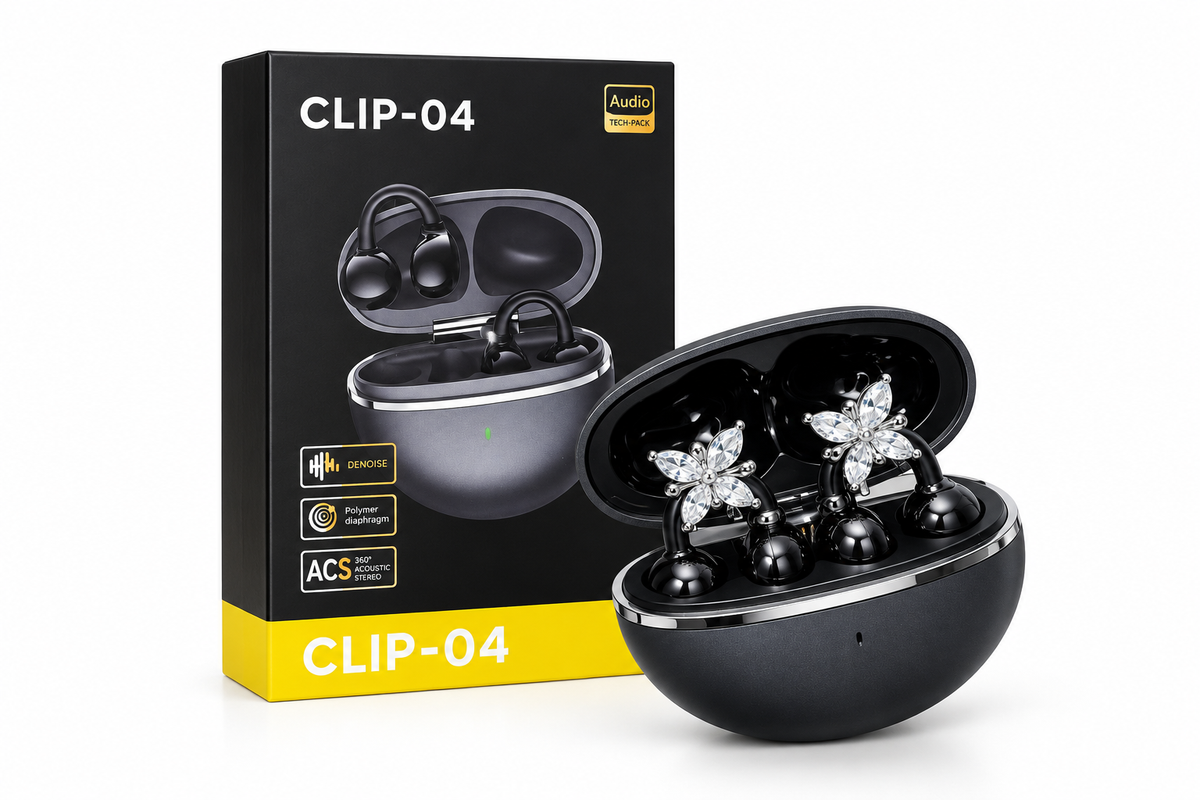 Clip-04 Airpods with Earrings