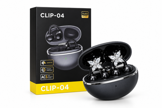 Clip-04 Airpods with Earrings