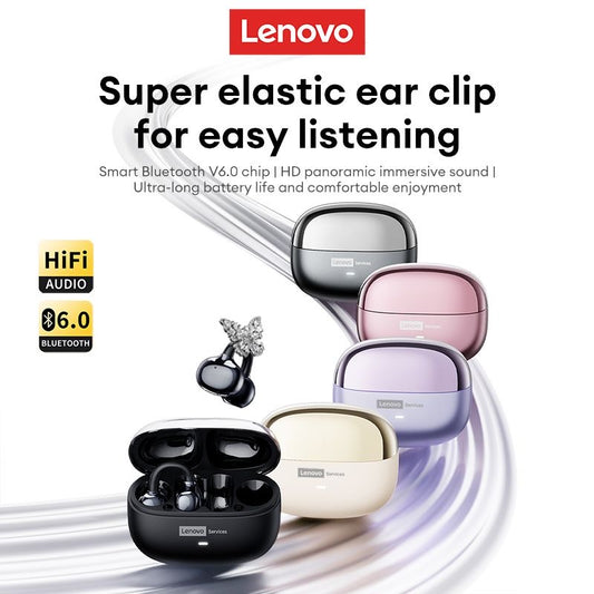 Lenovo Super Elastic Ear Clip Earbuds