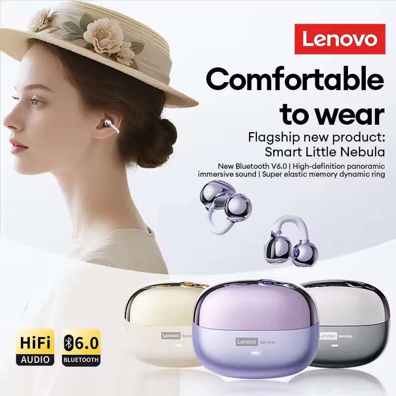 Lenovo Super Elastic Ear Clip Earbuds