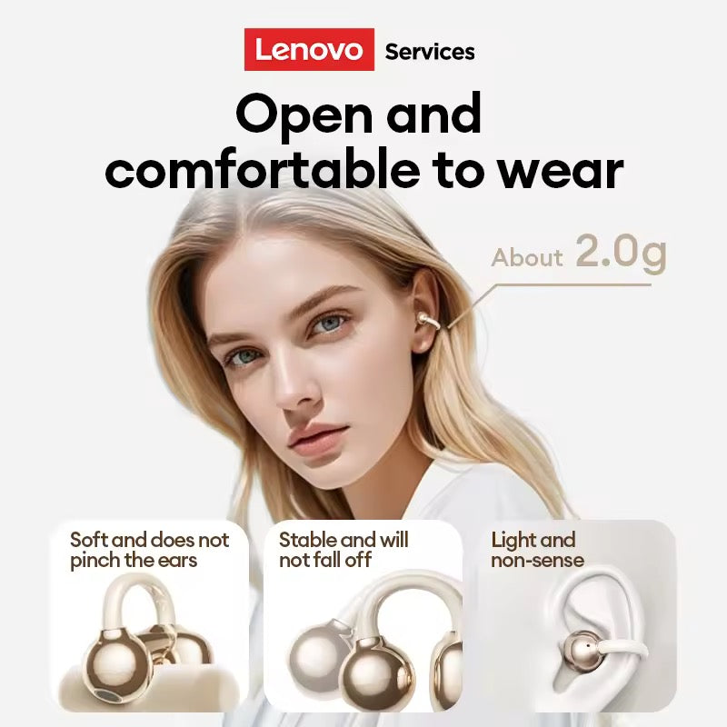 Lenovo Super Elastic Ear Clip Earbuds