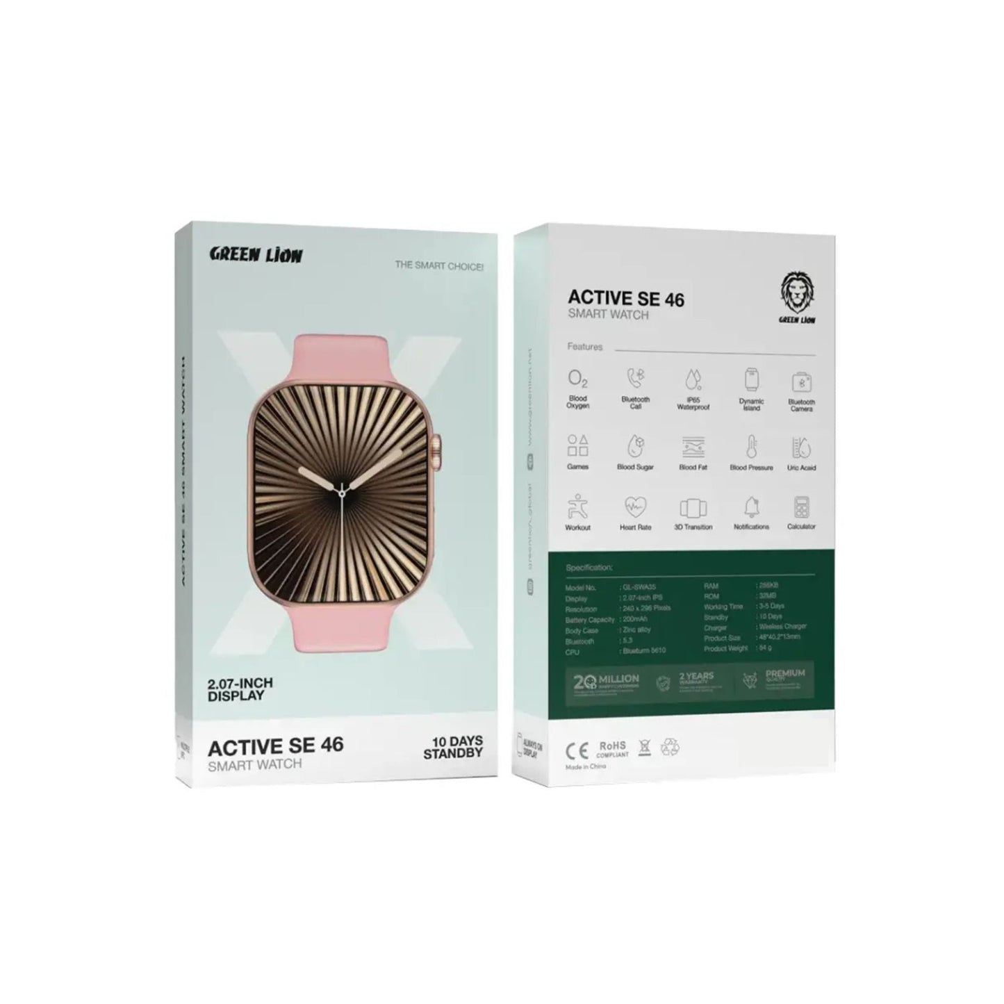 Green Lion Active SE 46 Smart Watch
