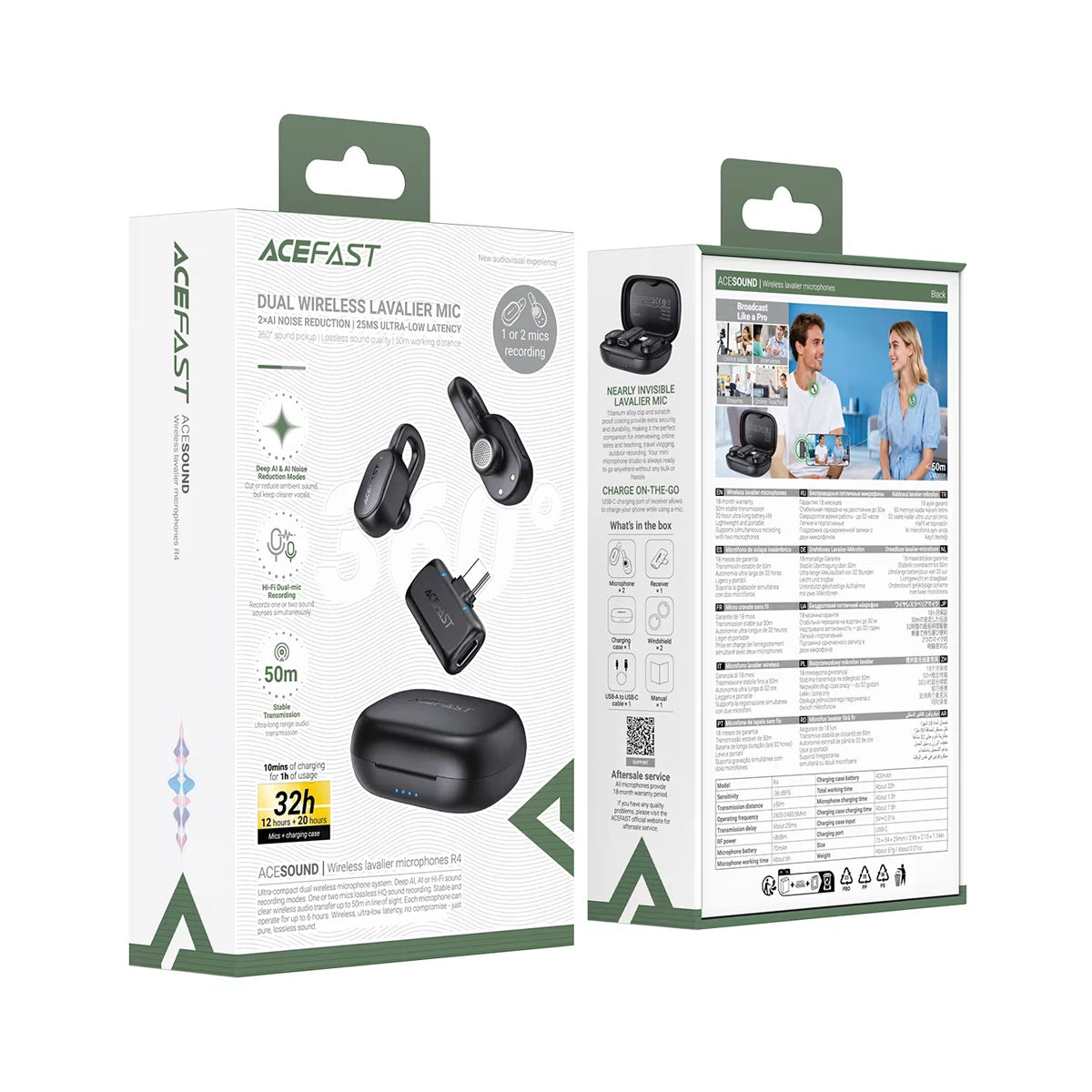Acefast R4 Wireless Microphone