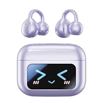 M100 Full color touchscreen TWS Earphones with LED JL noise cancellation lossless quality free sports headphone clips